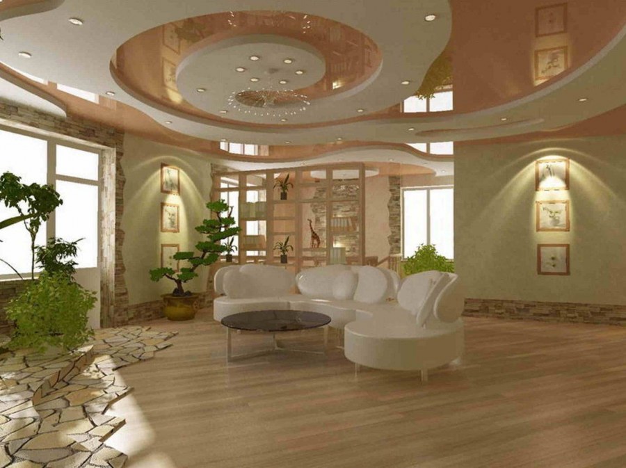 Красивые потолки