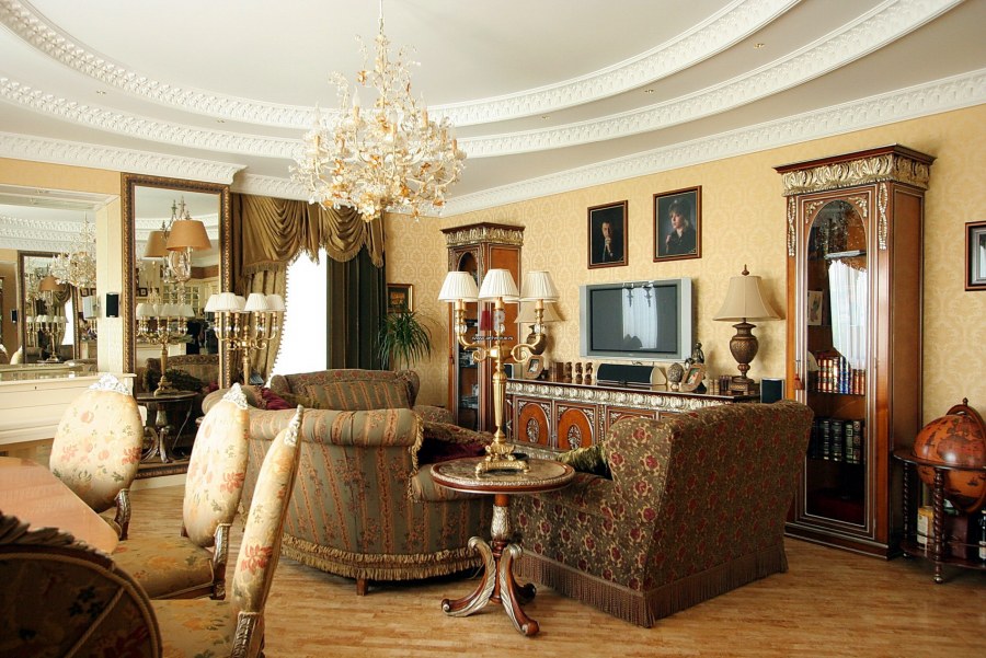 Предметы интерьера в классическом стиле