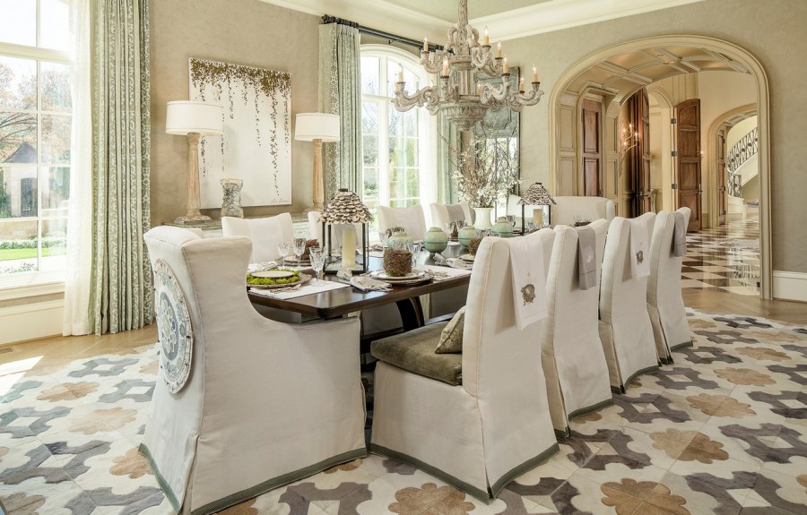 Пол в стиле Прованс в интерьере