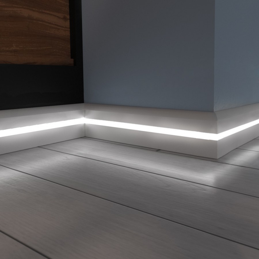 Плинтус Evrowood МДФ PN 130