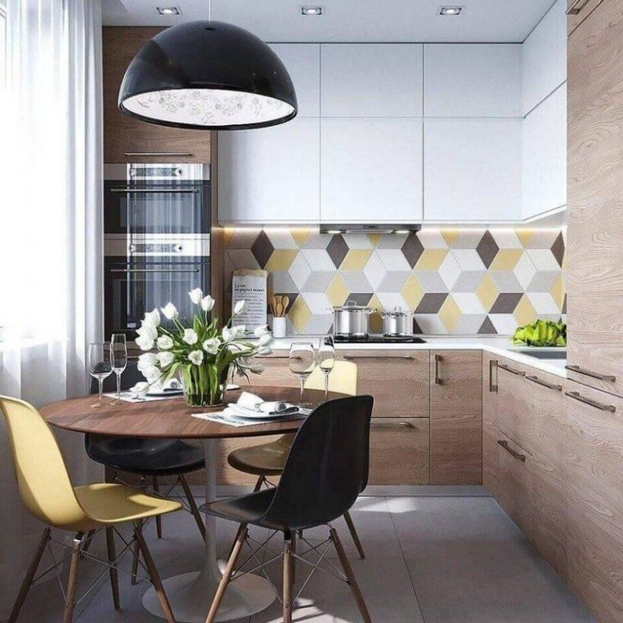 Дизайнерский интерьер кухни