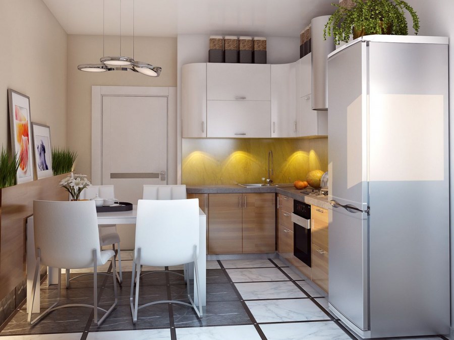 Маленькая кухня интерьер