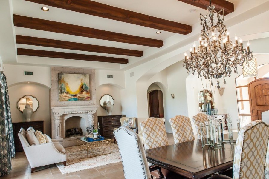 Фальшбалки в классическом интерьере