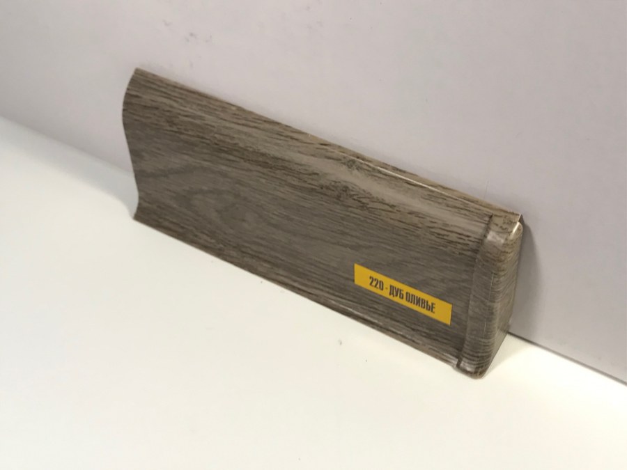 Плинтус ПВХ идеал комфорт 55х2500мм