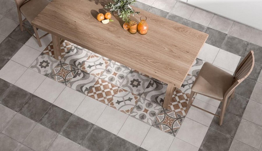 Керамогранит Cersanit Carpet 298x298 пэчворк многоцветный микс cp4a452