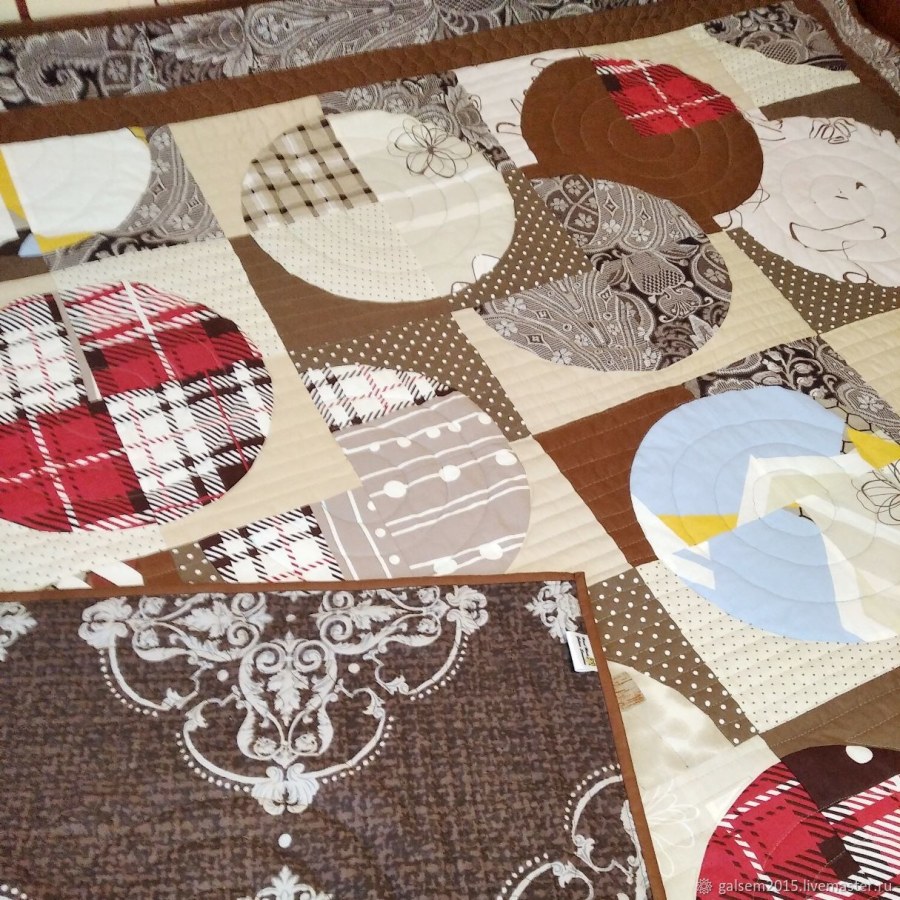 Покрывало пэчворк 160 200