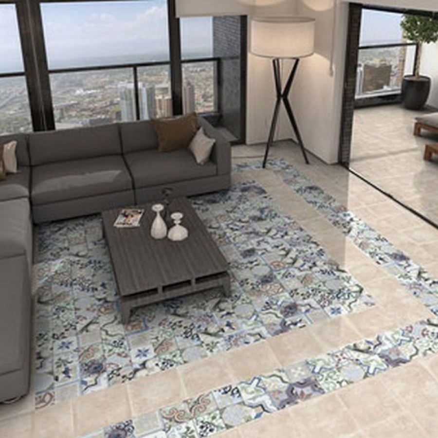 Керамогранит Cersanit Carpet 298x298 пэчворк многоцветный микс cp4a452