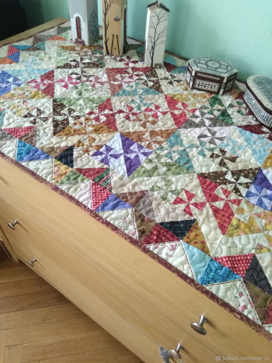 Коврик в стиле пэчворк