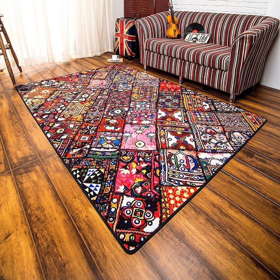 Лоскутный ковер