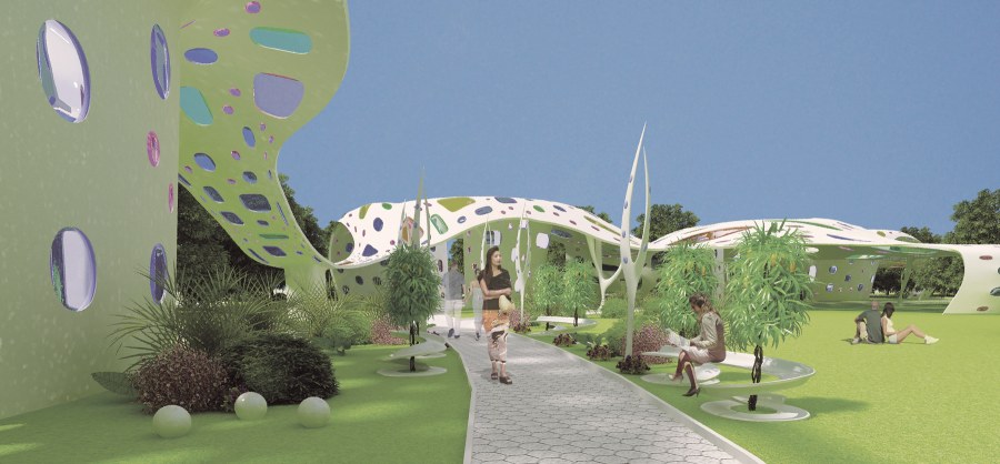 Парк в стиле Бионика