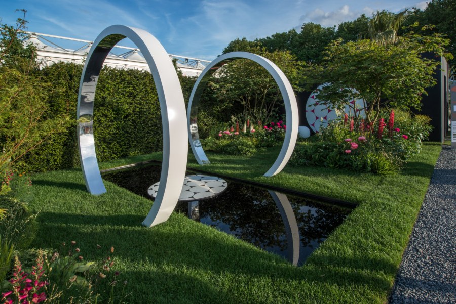 Сады Челси с элементами бионики