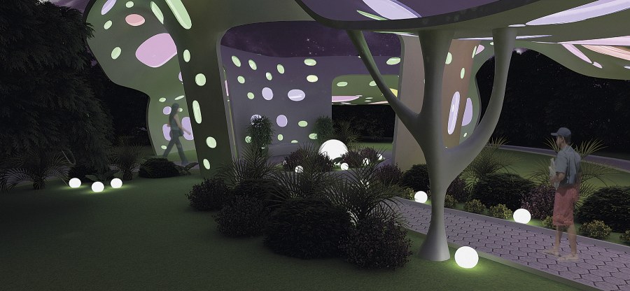 Парк в стиле Бионика