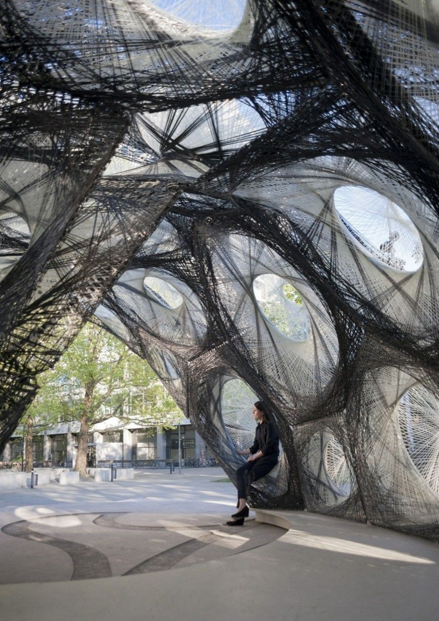 Бионика в архитектуре паутина