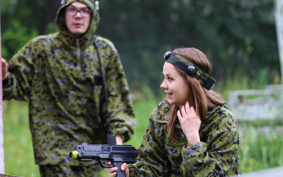 Полигон Девяткино пейнтбол