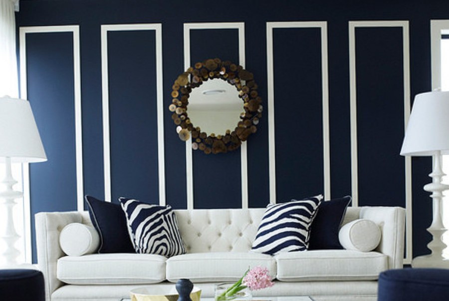 Navy в интерьере