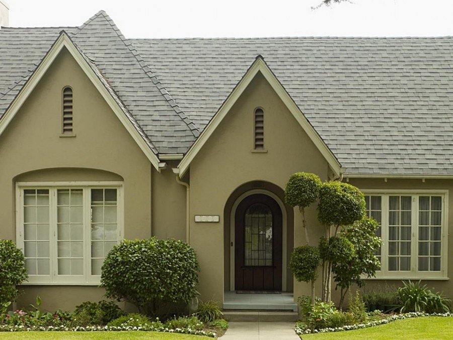 Цветовые решения фасадов домов