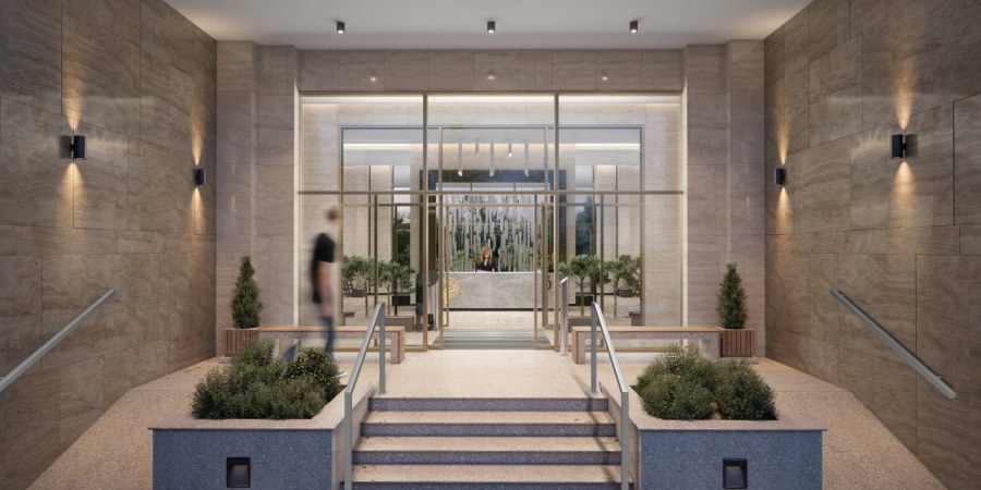 Фисташковый цвет фасада дома