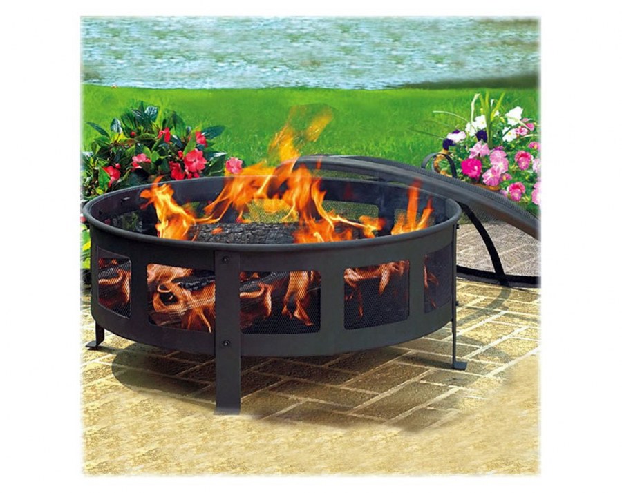 Камин уличный Fireplace 100x55x115