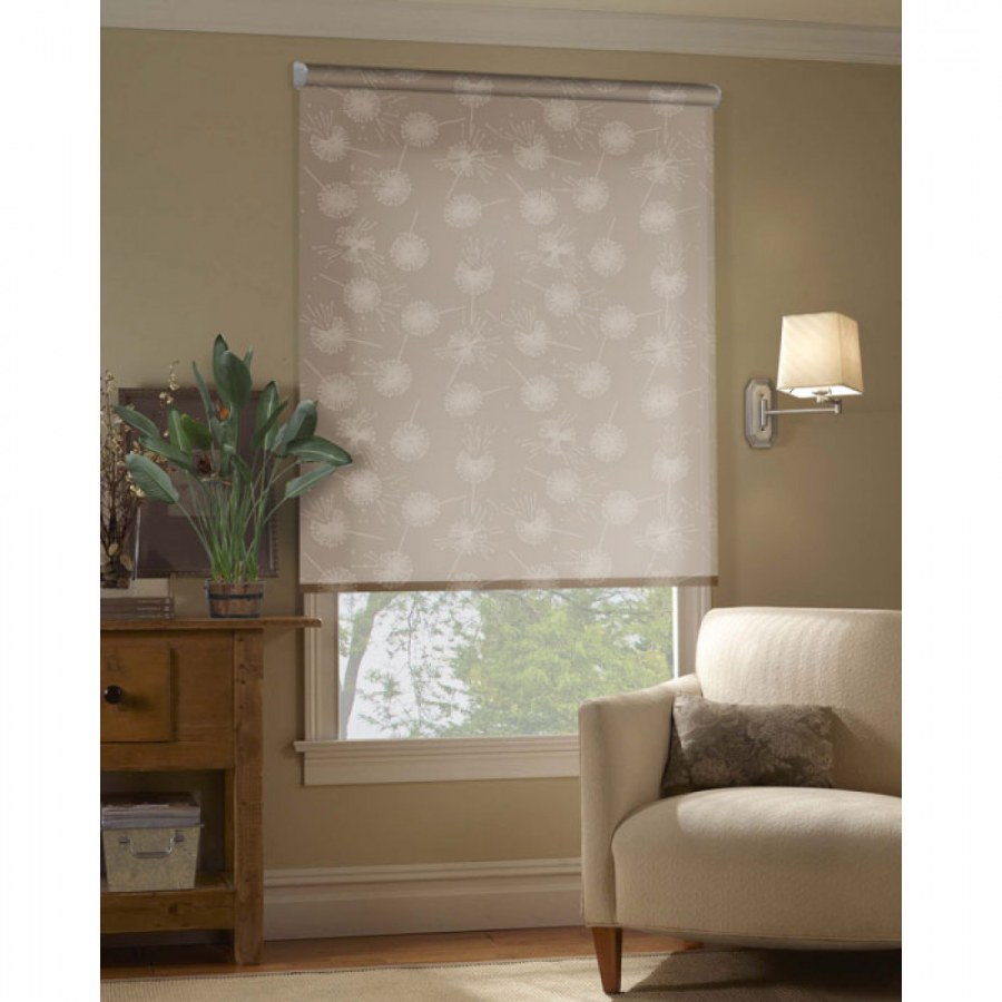 Рулонная штора Эскар одуванчик 140 170