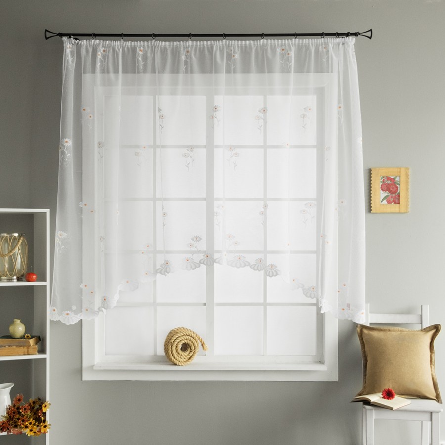 Шторы на половину окна