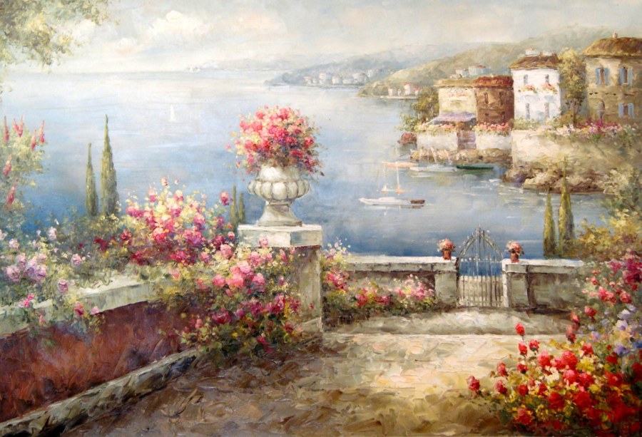 Левитан канал в Венеции