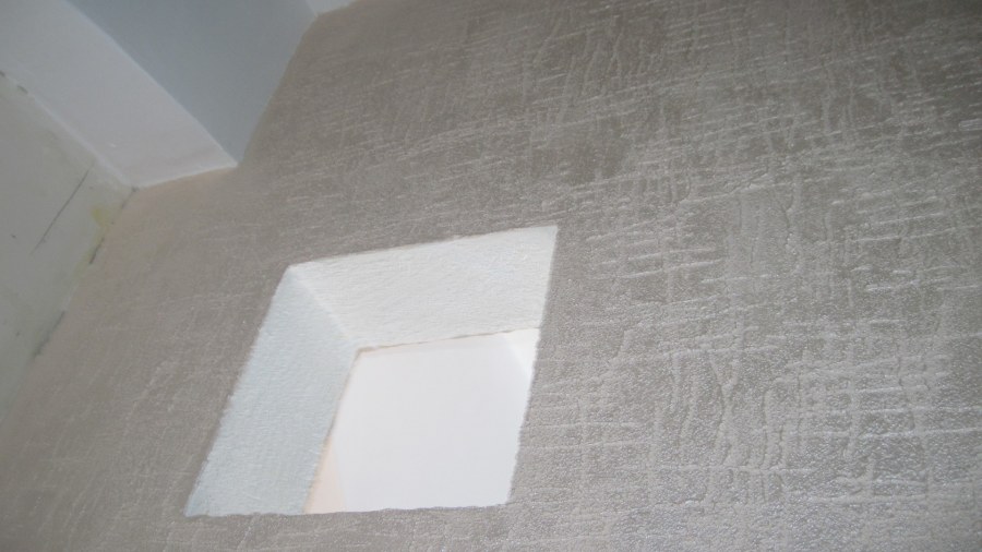 Шпатлевка стен под холст