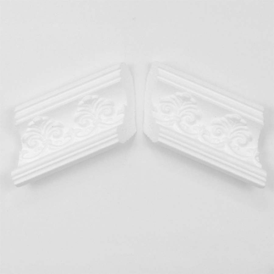 Комплект элементов плинтуса для углов/соединения Солид с117/100