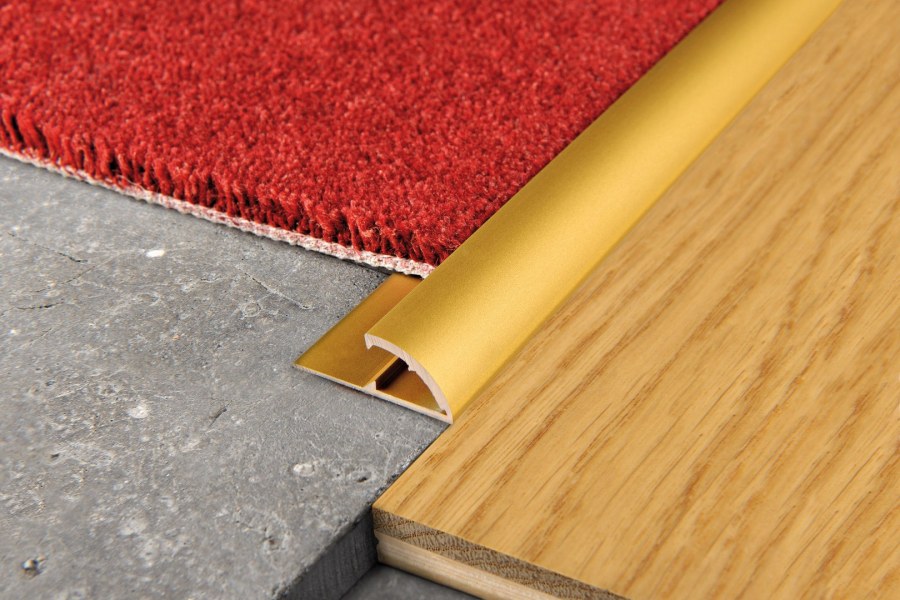 Стыковочный профиль для ковролина латунь