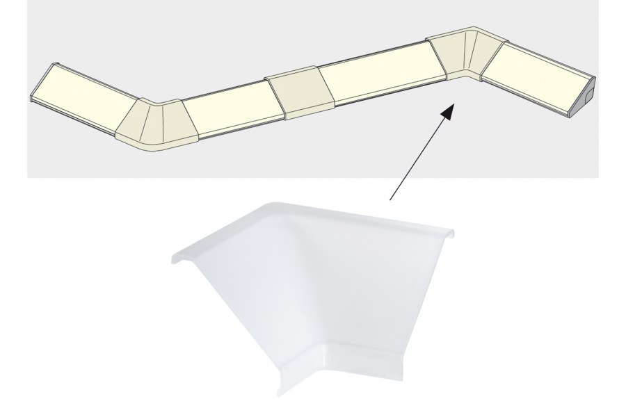 Соединитель плинтуса 06.01.618.403