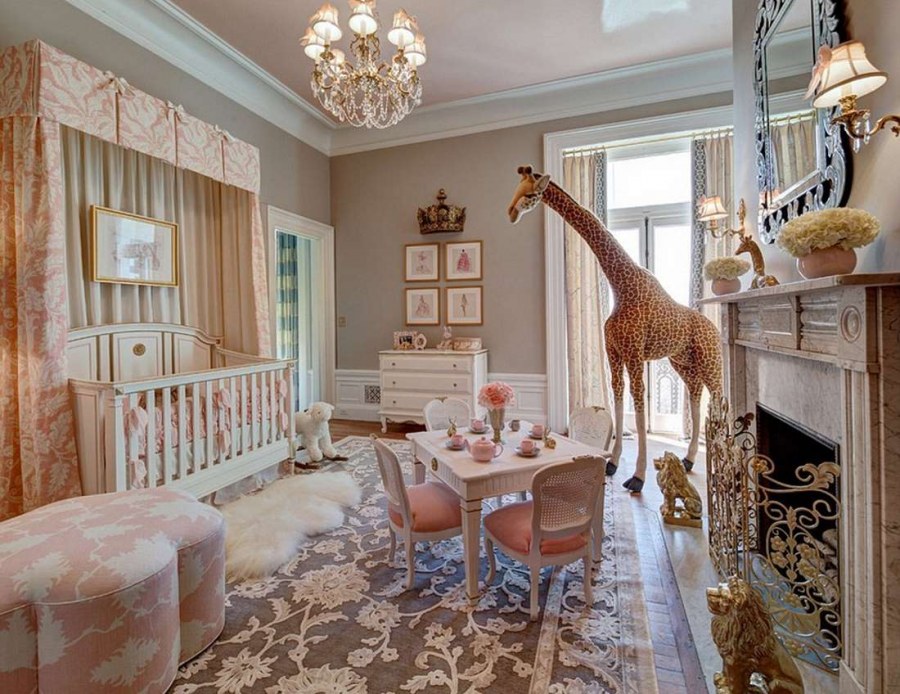 Интерьер детской комнаты в классическом стиле