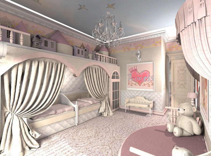 Спальня для маленькой принцессы