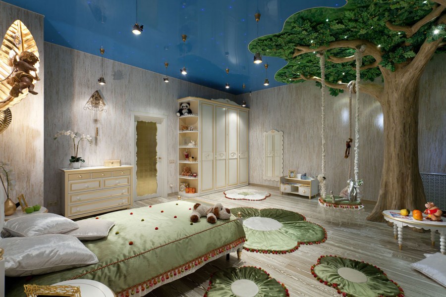 Сказочные детские комнаты