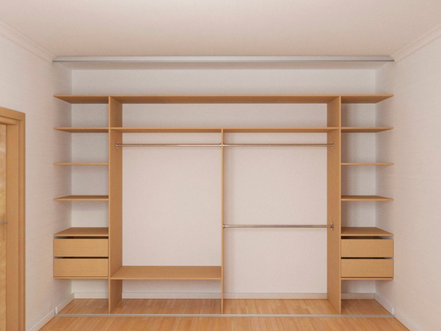 Встроенный шкаф купе 3м