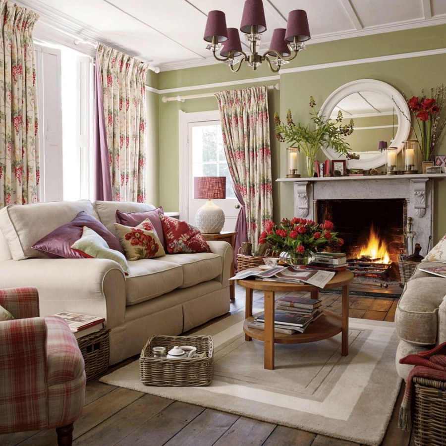 Стиль интерьера Лаура Эшли