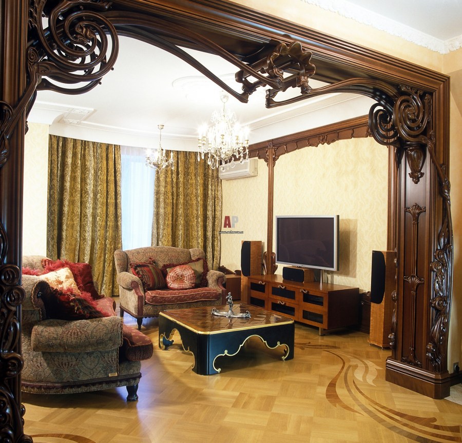 Кухня в стиле Модерн ар нуво