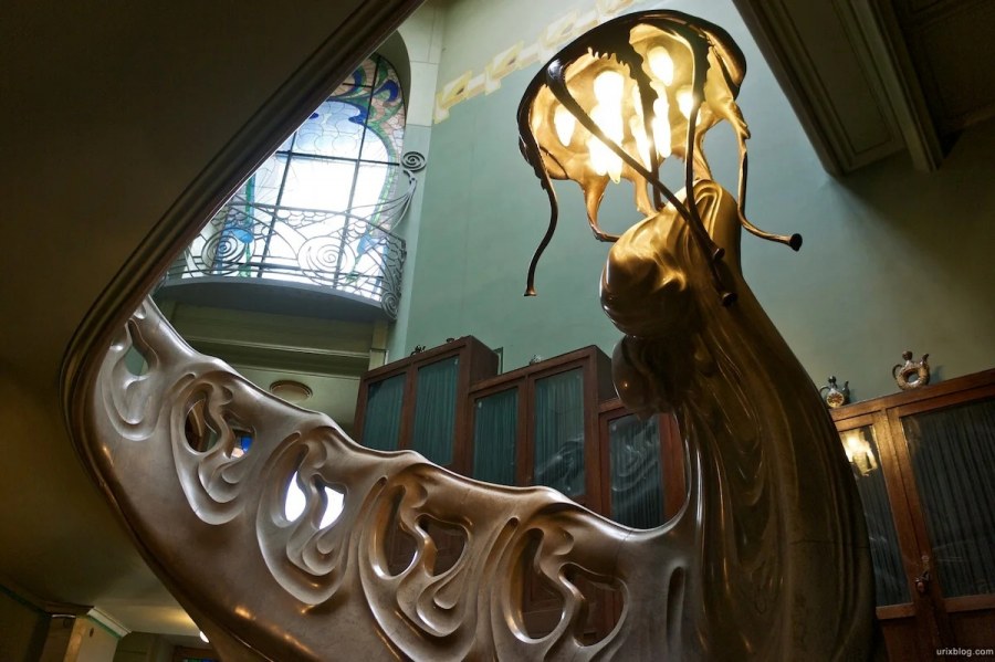 Модерн арт нуво интерьер