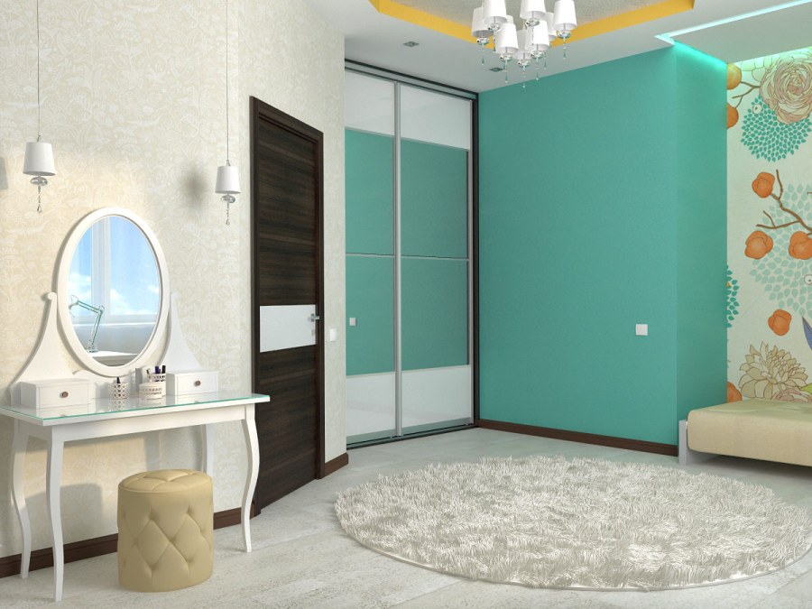 Окрашивание стен в коридоре