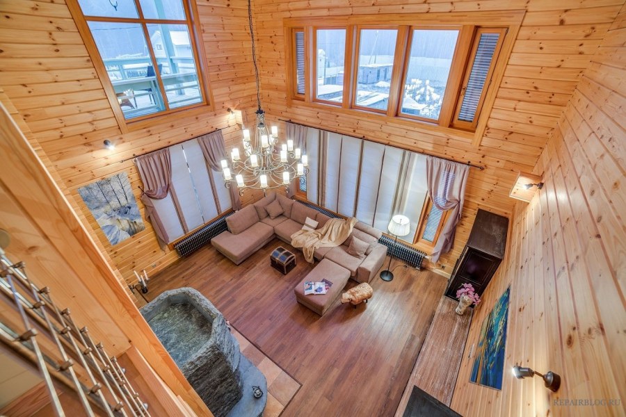 Дачный домик изнутри