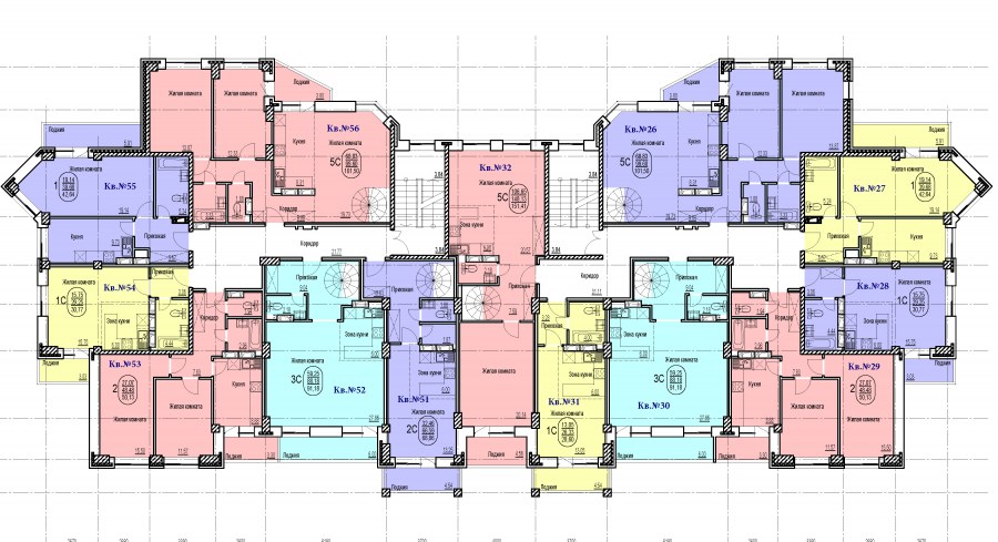 Планировки флагман Волжский