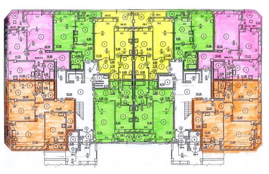 Планировки флагман Волжский