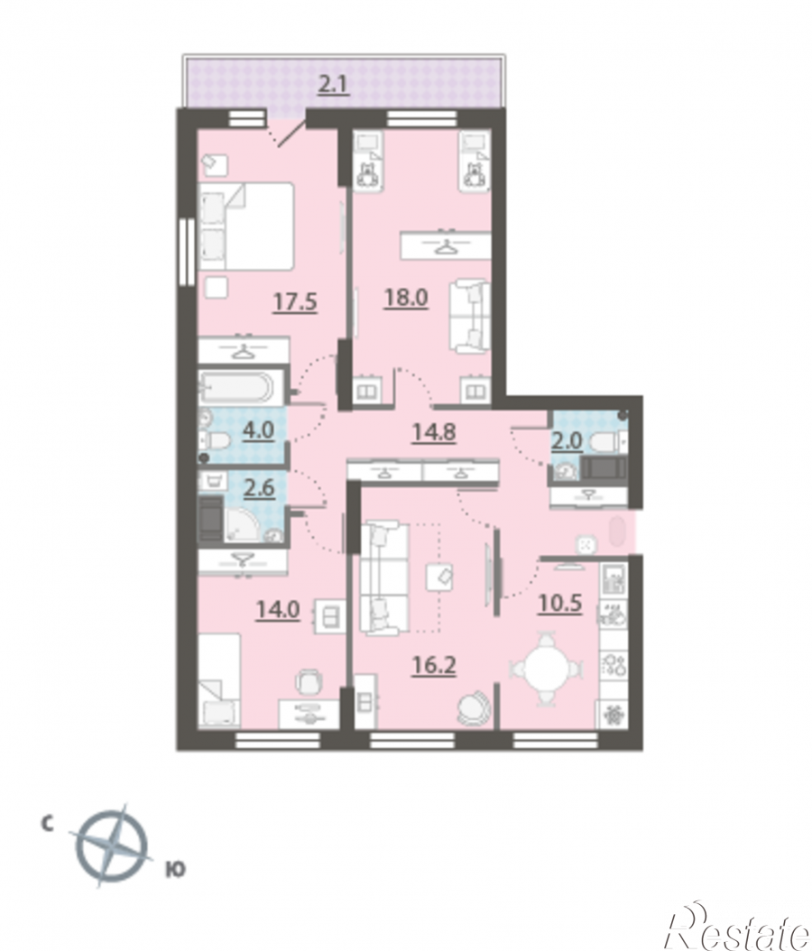 ЖК флагман современная 13 Киров