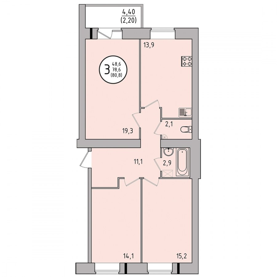 ЖК флагман план 7