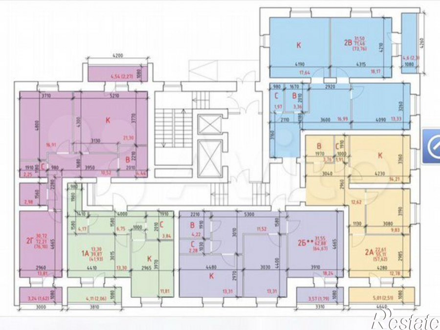 Флагман Сочи планировка