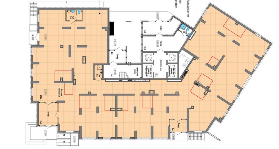 ЖК чисто небо с двумя балконами планировка