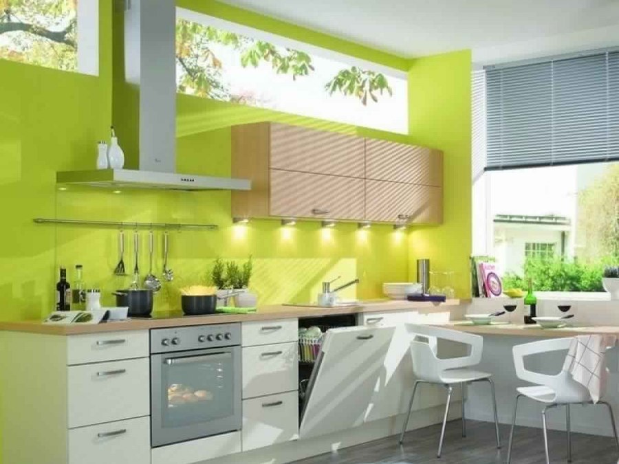 Кухни яркие простые