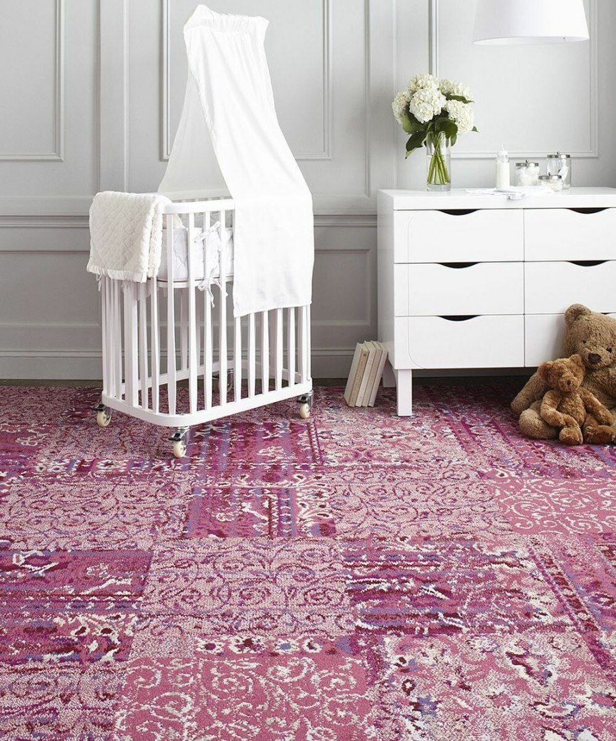 Ковролин в интерьере детской