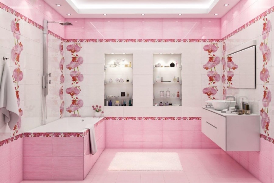 Плитка Фиори Орхидея