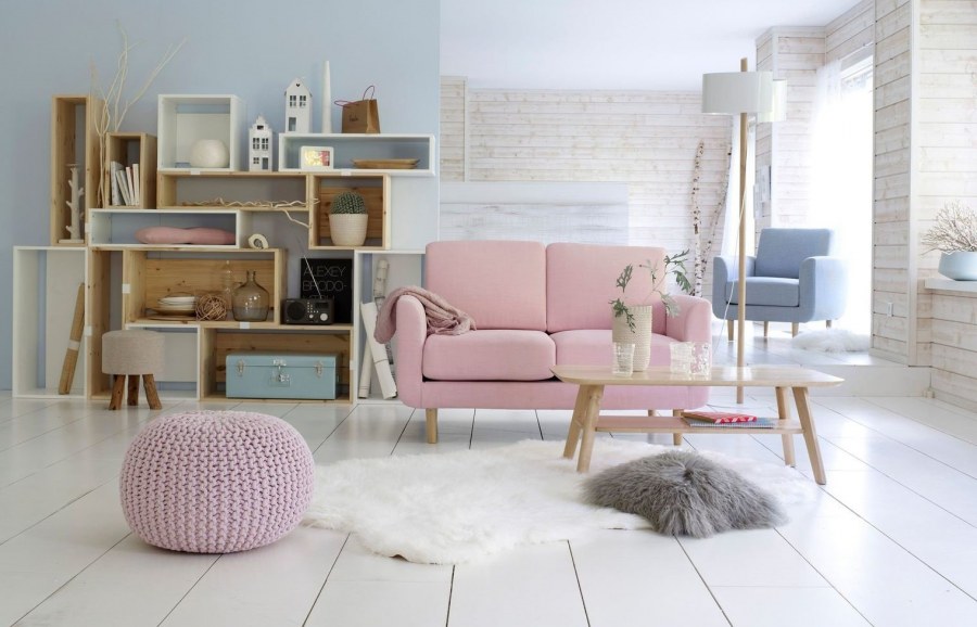Мебель в пастельных тонах