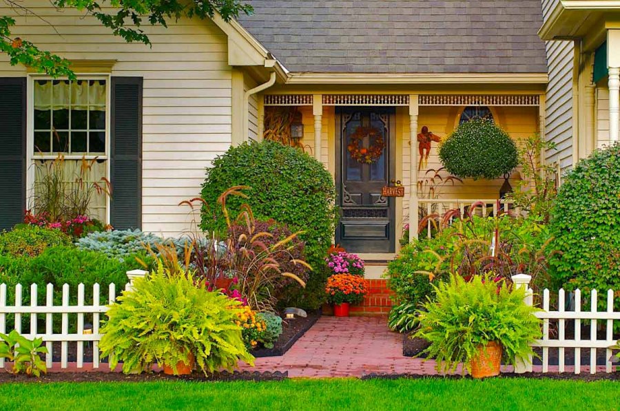 Палисадник перед домом Англия