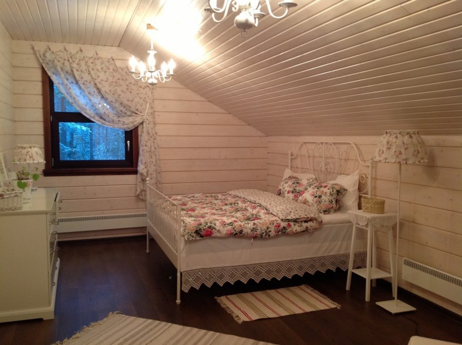 Мансарда в деревянном доме